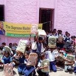 Distribution of bags etc._ in school at Bhopal – 14